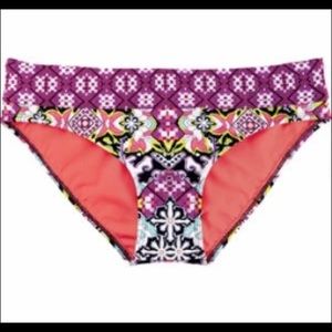 Title nine bikini bottom pink with checks